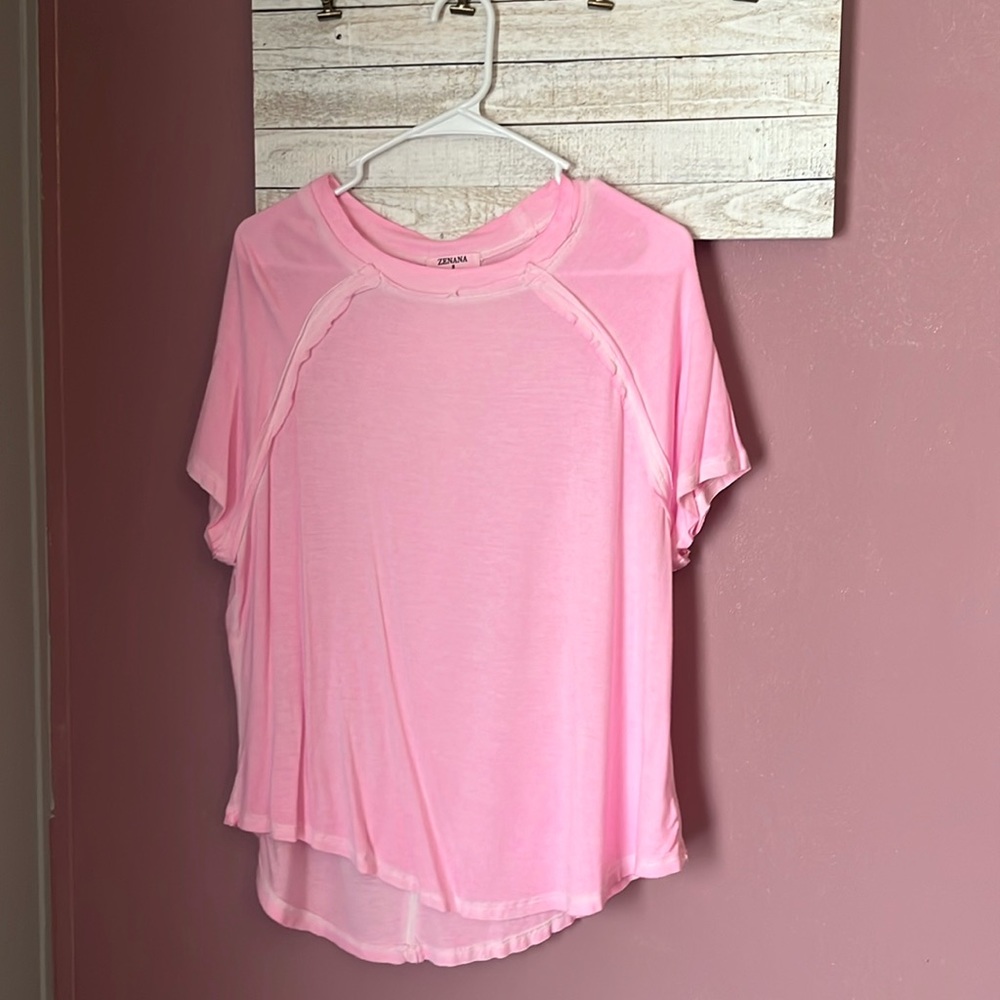 Size small, short sleeve blouse